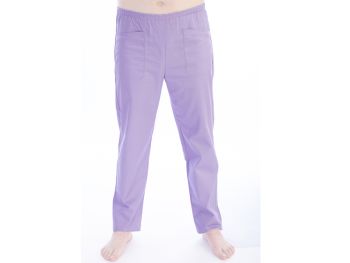 Pantaloni infermiere viola unisex cotone/poliestere taglia XS Gima 