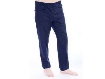 Pantaloni infermiere blu unisex cotone/poliestere taglia S Gima 