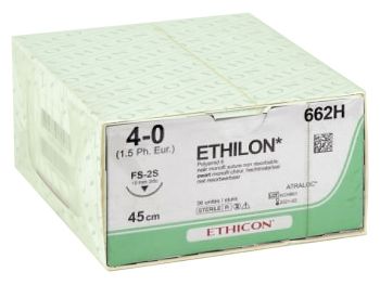 SUTURA MONOFILAMENTO ETHICON ETHILON - 4/0 ago 19 mm conf. 36 pezzi
