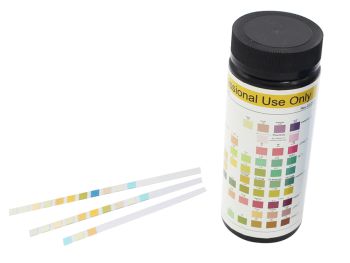 Strisce urine in flacone per test visivi 10 parametri conf. 100 pezzi