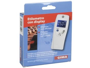 Etilometro con display-Alcoholimetro Gima