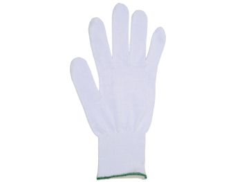 Guanti in cotone bianchi taglia 7,5 latex free - 1 paio Med's