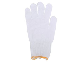 Guanti in cotone bianchi taglia 8,5 latex free - 12 paia Med's