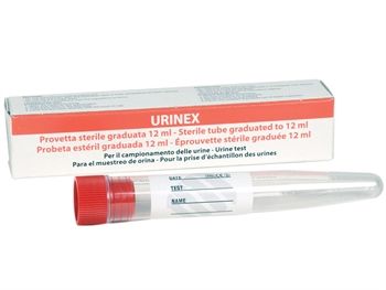 Provetta per urine monouso-Scatola singola-12ml-Gima-25990