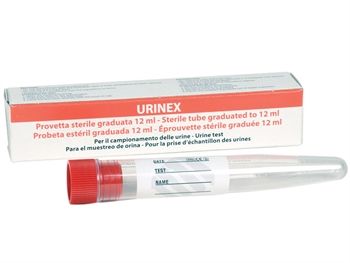 Provetta per urine monouso-Scatola singola-12ml-Gima-25990 conf. 120 pezzi