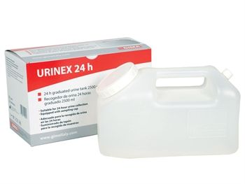 Contenitore per urine-Tanica graduata urine 24H-2500ml-Gima