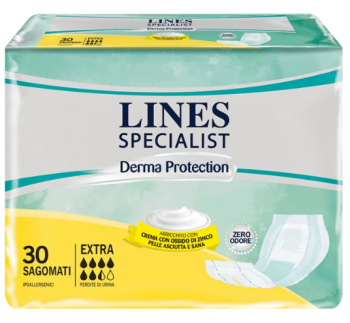 Pannoloni sagomati Derma Protecion Extra taglia unica 30 pezzi