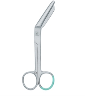 FORBICI PER EPISIOTOMIA BRAUN-STADLER MONOUSO STERILI misura 14,5 cm conf. 25 pezzi