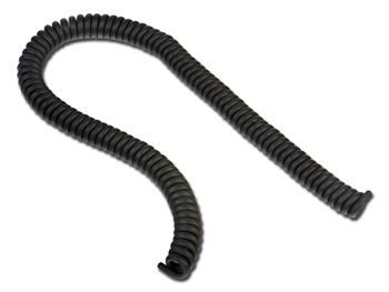 Ricambio per sfigmo-Tubo spirale gomma nera-39,5 cm-Gima