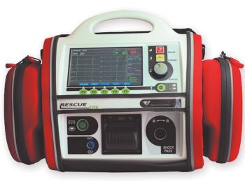 Defibrillatore Esterno con Monitor ECG, SpO2, NIBP RESCUE LIFE 7 AED italiano