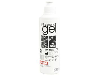 GEL ULTRASUONI TRASPARENTE GIMA - flacone 250 ml conf. 40 pezzi