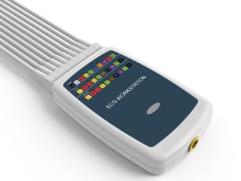 Stazione di lavoro ECG wirless contec 8000 12 canali