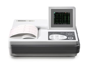 Ecg  3 canali con monitor ed interpret. EDAN SE-3 A COLORI