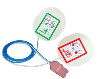 PLACCHE PEDIATRICHE COMPATIBILI per defib. Philips Laerdal Medical vedere anche 55006 