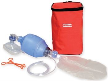 Kit pallone ambu-Kit emergenza monouso con pallone rianimazione adulti-Gima