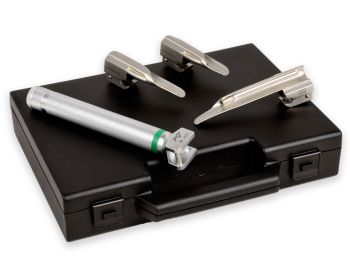 Set laringoscopio F.O. Maxlite LED 2,5 V pediatrico (lame Miller 00‑0‑1)