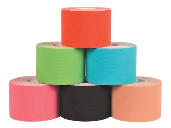 Taping Kinesiologico Standard 5x5 cm Mix 6 Colori Gima