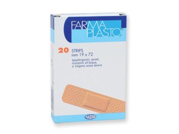 Cerotti Ipoallergenici 19x72 mm 100 Conf. da 20 pz (2000 pz totali)