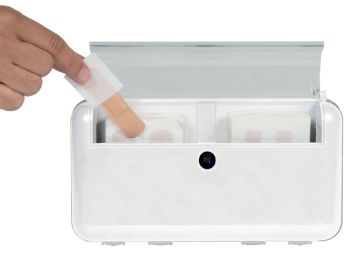 Dispenser Cerotti con Due Ricariche 230x120x38 mm Gima