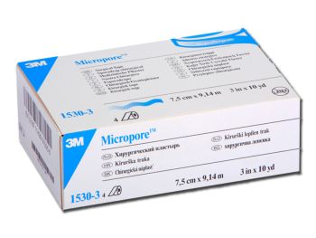 Cerotto Micropore 3M in carta 76 mm x 9,14 m conf. 4 rotoli