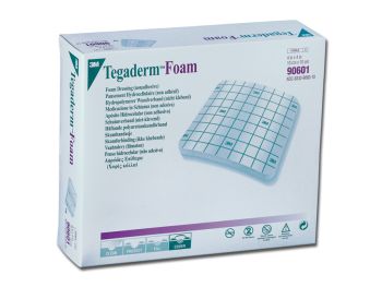 3M TEGADERM FOAM Medicazione sterile in schiuma di poliuretano10x10 cm conf. 10 pezzi