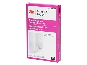 Adaptic Touch Silicone 7,6x5 cm medicazione Non Aderente conf. 10 pz 3M