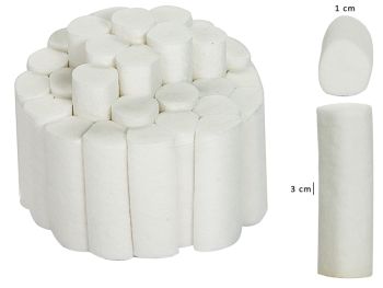 Rulli Dentali in Cotone 1x3,8 cm conf. 10 scatole da 1.000 pz Gima