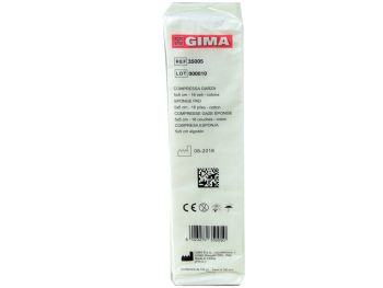 Compresse Garza Cotone non sterile 5x5 cm Conf. 10 pacchi da 100 Pz