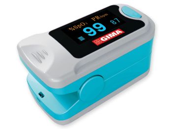 Pulsoximetro Universale in Blister per Bambini e Adulti con Display SpO2 Gima