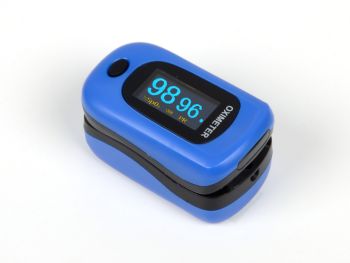 Pulsoximetro OXY-4 Blu con Display a Colori e Sensori di Precisione Gima