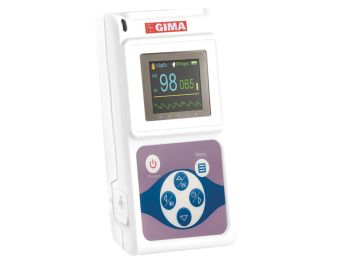 Pulsoximetro Portatile OXY-50 con Display a Colori e Software Monitoraggi Gima