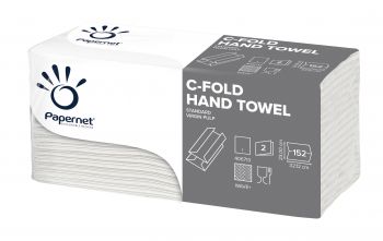 Carta asciugamani-Hand towel piegato a C-Papernet