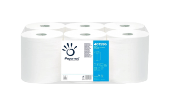 Papernet 401596 asciugamano ad estrazione centrale 450 strappi conf. 6 rotoli 