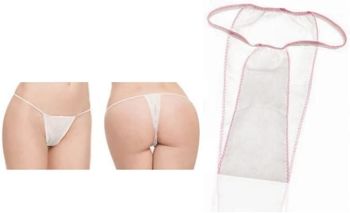 Tanga donna monouso imbustato singolo 100 pezzi