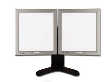 NEGATIVOSCOPIO ULTRAPIATTO DA TAVOLO LED - 42x72 cm doppio 