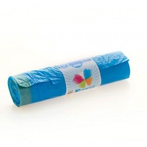 Sacchi spazzatura-Sacchi blu con maniglia 110 lt-70x110 cm-10 pz