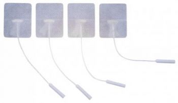 Elettrodi TENS pregellato con cavo femmina 2 mm 4 pezzi-Fiab