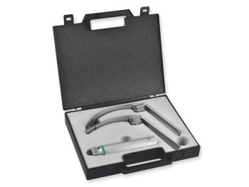 Set laringoscopio Maxlite Flexi F.O. 2 lame McIntosh 3-4 con manico ricaricabile