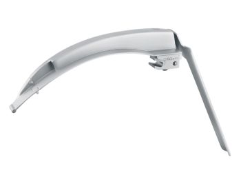 Lama laringoscopio Flexi F.O. Maxlite Mc Intosh n4 punta mobile in acciaio inox