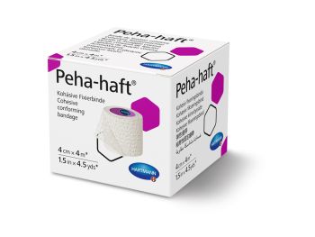 PEHA-HAFT 932441 BENDA ELASTICA COESIVA 4 m x 4 cm - latex free conf. 1 pezzi