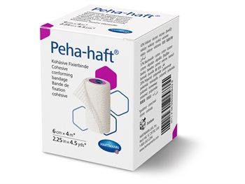 PEHA-HAFT 932442 BENDA ELASTICA COESIVA 4 m x 6 cm - latex free conf. 1 pezzo