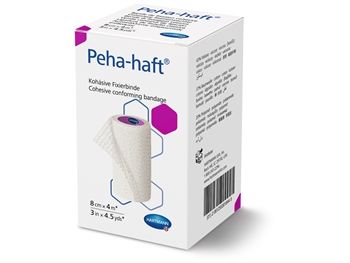 PEHA-HAFT 932443 BENDA ELASTICA COESIVA 4 m x 8 cm - latex free Gima