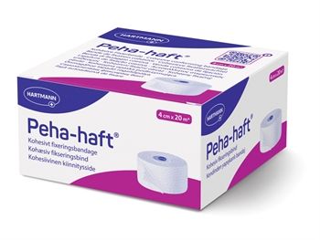 PEHA-HAFT 30043 BENDA ELASTICA COESIVA 20 m x 4 cm latex free Hartmann
