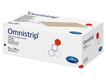 Cerotto sutura sterile in TNT OMNISTRIP 6x38 mm 540681 conf. 300 pz Hartmann