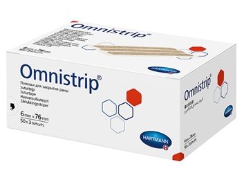 Cerotto sutura sterile in TNT OMNISTRIP 6x76 mm 540683 conf. 150 pz HARTMANN