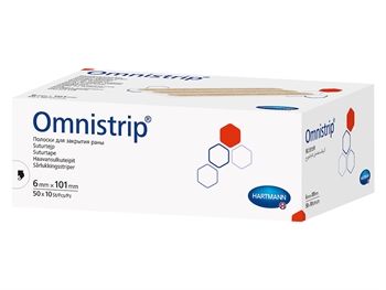 Cerotto sutura sterile in TNT OMNISTRIP 6x101 mm 540684 conf. 500 pz HARTMANN