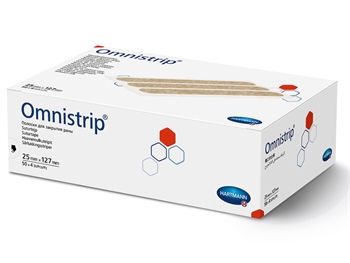 Cerotto sutura sterile in TNT OMNISTRIP 25x127 mm 540686 conf. 200 pz HARTMANN