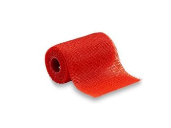 Softcast 3M benda sintetica semirigida 7,5cm x 3,65m rosso, conf. 10 pezzi
