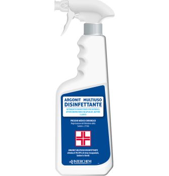 INTERCHEM ARGONIT MULTIUSO DISINFETTANTE disinfettante alcolico per superfici 750 ml