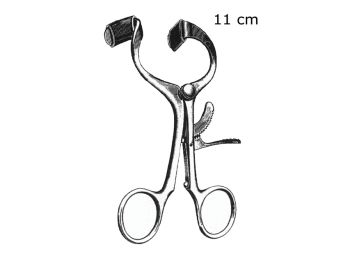 Apribocca 11cm acciaio inox, conf. 1 pezzo